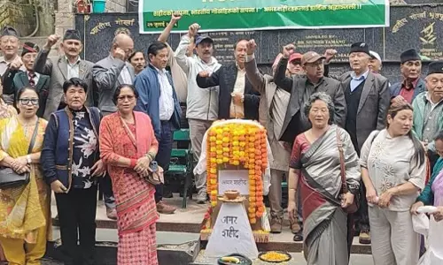 गोरखालैंड आंदोलन: पहाड़ी इलाकों में शहीदों को श्रद्धांजलि, फिर तेज हुई अलग राज्य की मांग