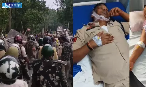 150 ग्रामीणों को पुलिस ने बनाया आरोपी, सरपंच के ईशारे पर पुलिस टीम पर किए थे हमले