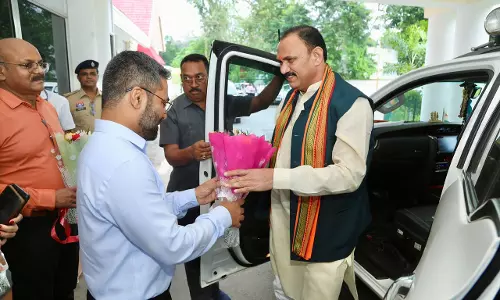 कांकेर पहुंचे स्वास्थ्य मंत्री जायसवाल