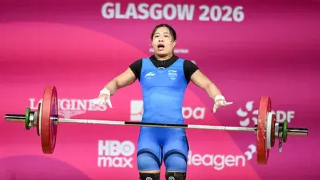 CWG 2026: बिंद्यारानी देवी ने महिलाओं की 58 किग्रा वेटलिफ्टिंग में ब्रॉन्ज मेडल जीता