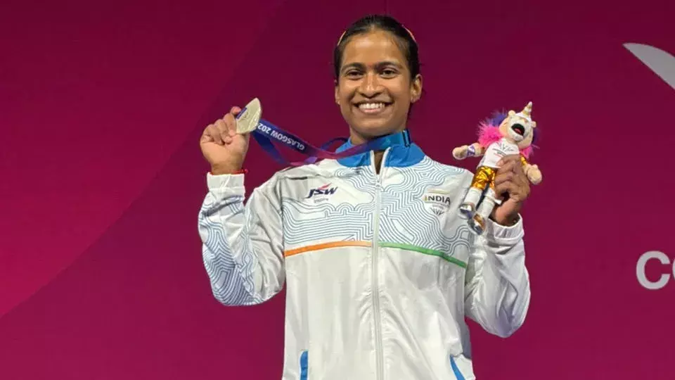 CWG 2026: ज्ञानेश्वरी यादव ने वेटलिफ्टिंग में जीता सिल्वर मेडल