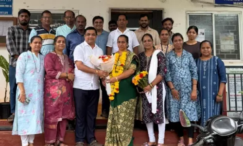 मिशेल एम्ब्रोस फर्नांडीस निर्विरोध मांड्रेम की उप-सरपंच चुनी गई