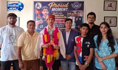 Himachal के ऋषभ का अंतरराष्ट्रीय मंच पर शानदार प्रदर्शन
