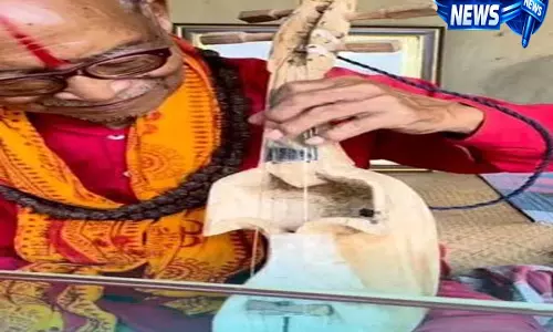 डॉ. जॉयंत सरकार को अनोखी त्रिपुरेश्वरी वीणा के लिए मिला भारतीय पेटेंट