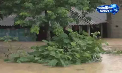 Odisha में बाढ़ संकट, कई इलाकों में पानी भरा