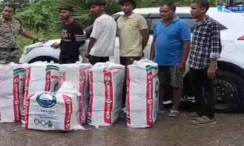 सुकमा में करोड़ों का गांजा पकड़ाया, राजस्थान के तस्कर पकड़ाए