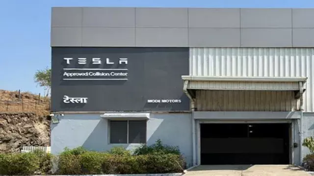 टेस्ला ने शुरू की मॉडल Y की टेस्ट ड्राइव, खुला पहला बॉडी शॉप