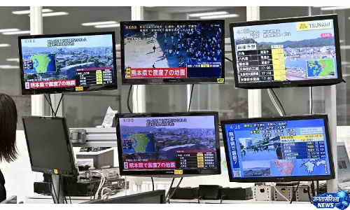 Japan के कुमामोटो इलाके में 7 तीव्रता का भूकंप आया, सुनामी की चेतावनी जारी की गई