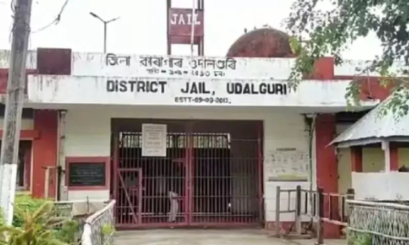 Assam: उदलगुड़ी जेल में विचाराधीन कैदी फंदे से लटका मिला