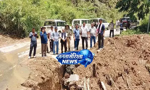 DDMA लॉन्गलेंग ने आपदा से हुए नुकसान का आकलन किया