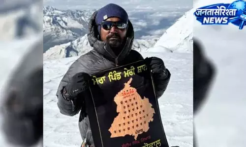 गुरदासपुर के सूबेदार संदीप ने फतह की 7077 मीटर ऊंची माउंट कुन चोटी