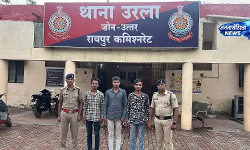 कोरियर बॉय पर चाकू से हमला करने वाले 3 आरोपी 24 घंटे में गिरफ्तार