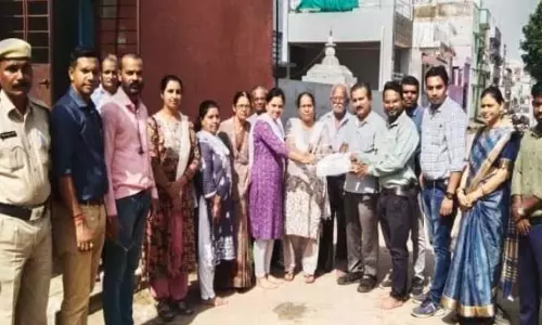 वाहन चालकों का हुआ स्वास्थ्य एवं नेत्र परीक्षण, लगभग 150 चालकों की हुई जांच