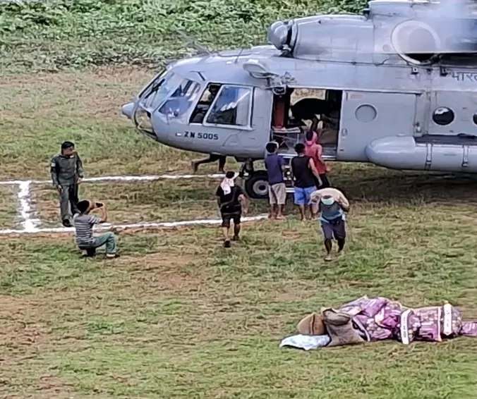 NSDMA  प्रभावित जिलों में बचाव और राहत कार्य जारी रखे हुए