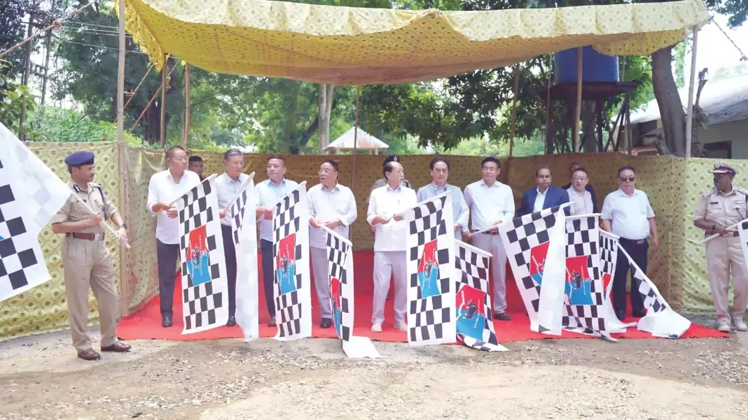 नागालैंड ने 561 नई पुलिस गाड़ियाँ और फोरेंसिक वैन उतारीं