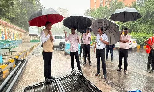 NDMC जलभराव की शिकायतों का तुरंत समाधान करता है; भारी बारिश के बीच उपाध्यक्ष ने फील्ड निरीक्षण किया