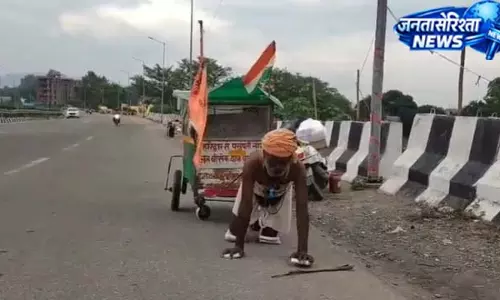 घुटनों के बल 2400 KM की शिव भक्ति यात्रा, हरपाल नाथ की तपस्या ने किया सबको हैरान