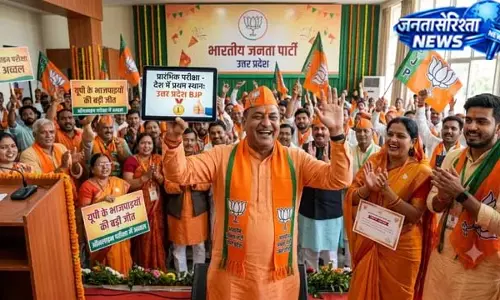 बीजेपी की ऑनलाइन परीक्षा में यूपी अव्वल, एमपी ने हासिल की दूसरी रैंक