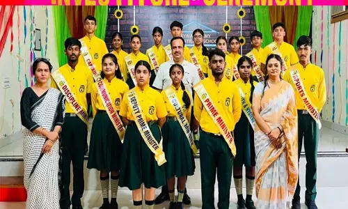 छात्र परिषद शपथ ग्रहण समारोह संपन्न, विद्यार्थियों ने संभाली जिम्मेदारी