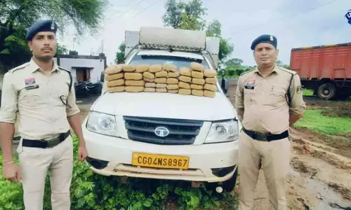 पुलिस-NCB की बड़ी कार्रवाई, 20 लाख से ज्यादा का गांजा जब्त