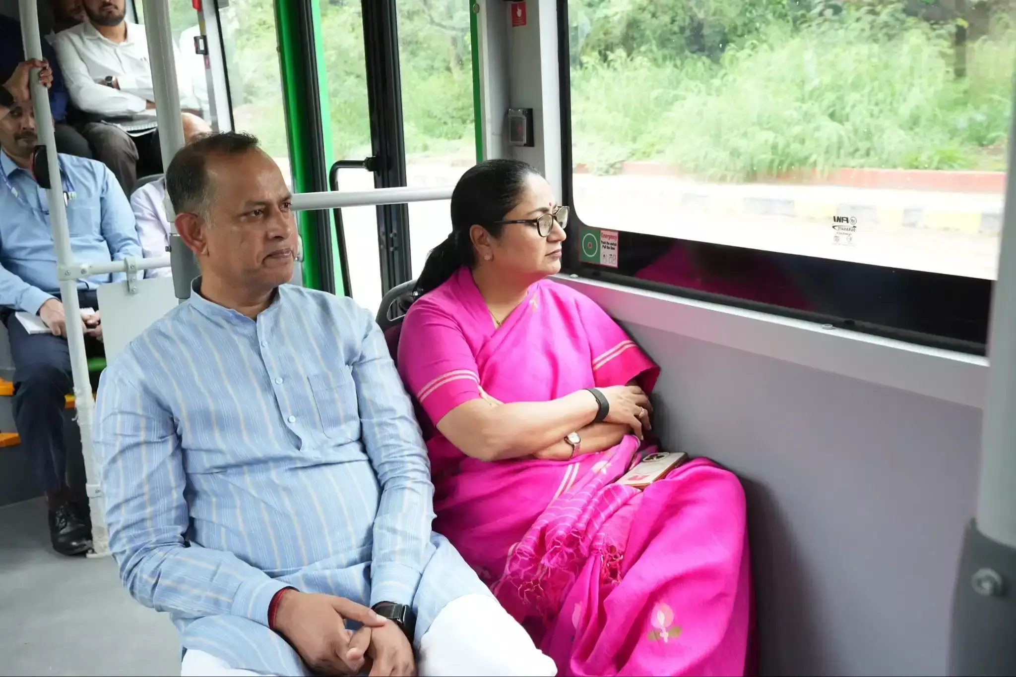 New Delhi: दिल्ली की व्यवस्थाओं पर सीएम रेखा गुप्ता की नजर, डीटीसी बस से किया निरीक्षण New Delhi: दिल्ली की व्यवस्थाओं पर सीएम रेखा गुप्ता की नजर, डीटीसी बस से किया निरीक्षण
