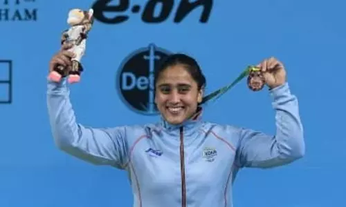 सीडब्ल्यूजी 2026 : वेटलिफ्टर हरजिंदर कौर ने 69 किग्रा में देश को दिलाया सिल्वर