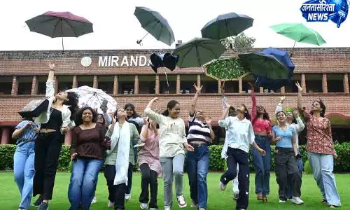 Delhi यूनिवर्सिटी में छात्रों का पहला दिन