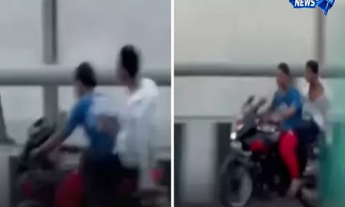 मुंबई ट्रांस हार्बर लिंक पर बाइक का खतरनाक सफर, वीडियो वायरल होने के बाद मचा हड़कंप