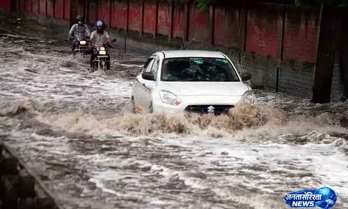 Gurugram में जलभराव हॉटस्पॉट घटे Gurugram में जलभराव हॉटस्पॉट घटे