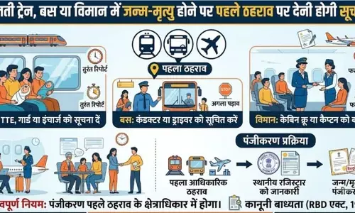 उत्तर प्रदेश में जन्म-मृत्यु पंजीकरण के नए नियम लागू