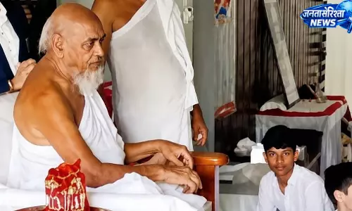 केसरी वाटिका में शुरू हुआ जैन श्वेतांबर संघ का चातुर्मास स्थापना महोत्सव