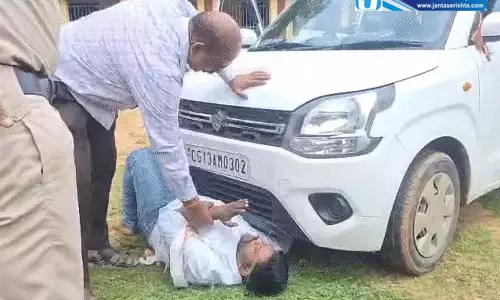 रवि भगत जेल दाखिल, कल हाईस्कूल में किया था हंगामा