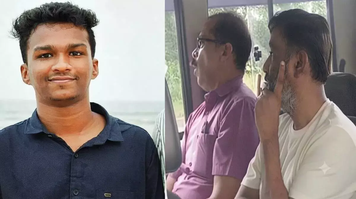 नितिन राज मौत मामले में नाटकीय दृश्य, छात्रों ने डॉ. राम से मांगी माफी