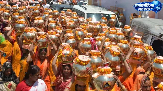 गुरु रविदास महाराज के 650वें प्रकाश पर्व पर सीर गोवर्धनपुर में भव्य कलश पूजन गुरु रविदास महाराज के 650वें प्रकाश पर्व पर सीर गोवर्धनपुर में भव्य कलश पूजन