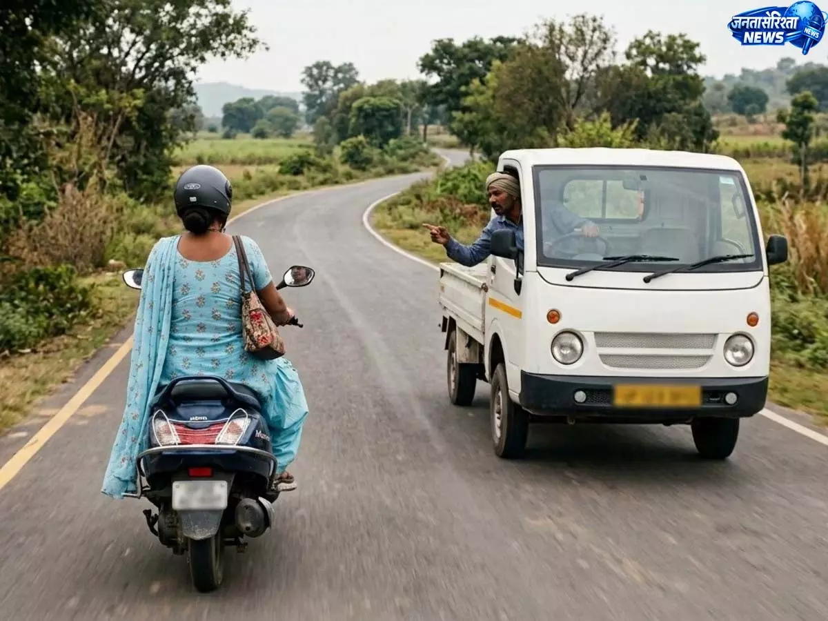 शिक्षिका से सड़क पर छेड़छाड़ का आरोप, छोटा हाथी चालक ने किया पीछा शिक्षिका से सड़क पर छेड़छाड़ का आरोप, छोटा हाथी चालक ने किया पीछा
