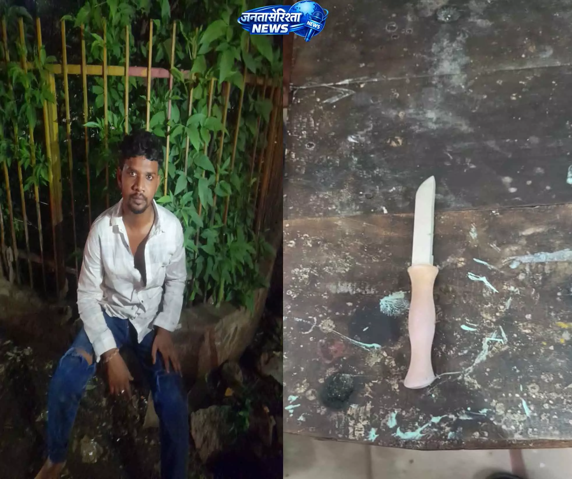 रायपुर के ट्रैफिक जवानों ने पर्स लुटेरे को धरदबोचा, चाकू बरामद रायपुर के ट्रैफिक जवानों ने पर्स लुटेरे को धरदबोचा, चाकू बरामद