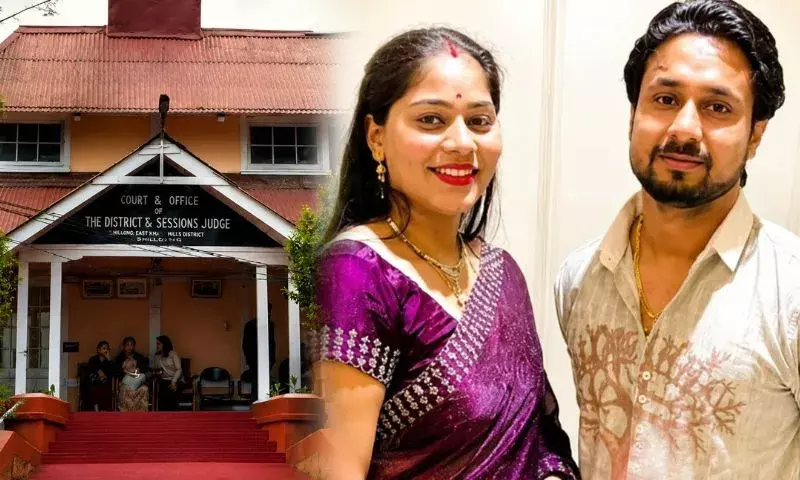 मेघालय हनीमून मर्डर: जमानत रद्द होने के बाद सोनम रघुवंशी ने किया सरेंडर मेघालय हनीमून मर्डर: जमानत रद्द होने के बाद सोनम रघुवंशी ने किया सरेंडर