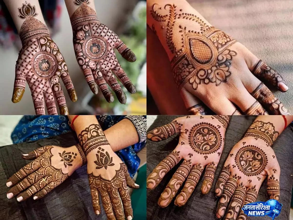 शगुन से लेकर तीज तक, हाथों की खूबसूरती बढ़ाएंगे ये 8 मेहंदी डिजाइन शगुन से लेकर तीज तक, हाथों की खूबसूरती बढ़ाएंगे ये 8 मेहंदी डिजाइन