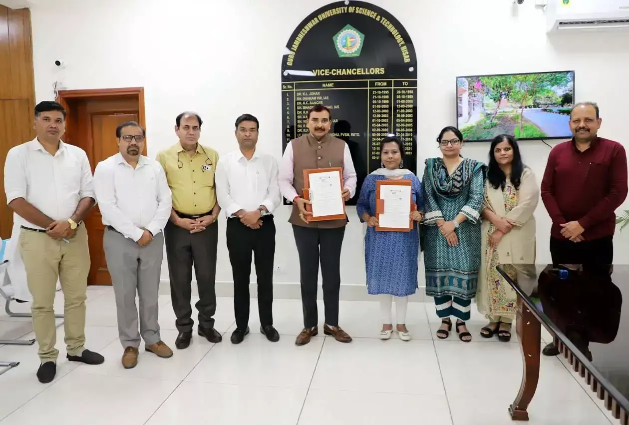 Hisar: गुरु जम्भेश्वर विश्वविद्यालय में अत्याधुनिक ब्रेन हेल्थ रिसर्च को बढ़ावा Hisar: गुरु जम्भेश्वर विश्वविद्यालय में अत्याधुनिक ब्रेन हेल्थ रिसर्च को बढ़ावा