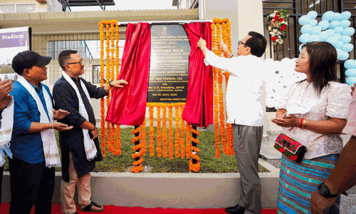 खेल सुविधाओं को बढ़ावा देने की पहल, DCM ने नए फुटबॉल स्टेडियम का किया शुभारंभ खेल सुविधाओं को बढ़ावा देने की पहल, DCM ने नए फुटबॉल स्टेडियम का किया शुभारंभ