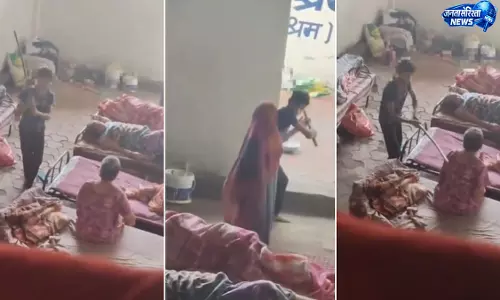 इंदौर के ओल्ड एज होम में बुजुर्ग महिलाओं से मारपीट का वीडियो वायरल इंदौर के ओल्ड एज होम में बुजुर्ग महिलाओं से मारपीट का वीडियो वायरल