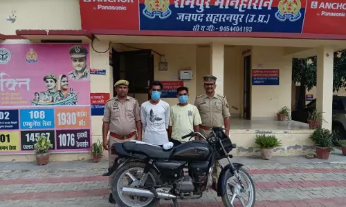 ट्यूबवेल केबल चोरी का किया खुलासा, दो शातिर चोर गिरफ्तार