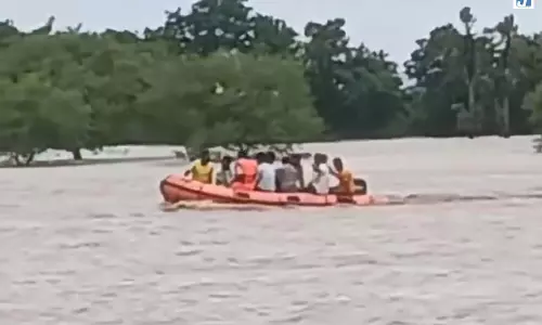 टिटलागढ़ में बाढ़ का कहर, कई इलाकों में जलभराव, राहत और बचाव कार्य जारी