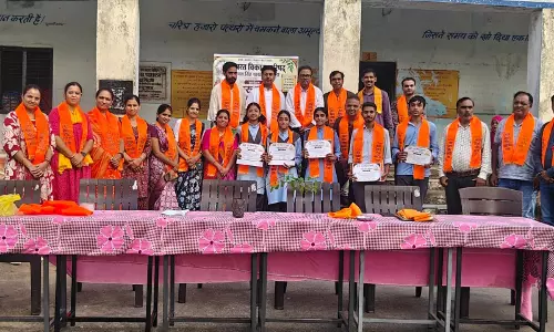 भाविप भगत सिंह शाखा द्वारा तीन विद्यालयों में हुआ गुरु वंदन-छात्र अभिनंदन समारोह आयोजित भाविप भगत सिंह शाखा द्वारा तीन विद्यालयों में हुआ गुरु वंदन-छात्र अभिनंदन समारोह आयोजित