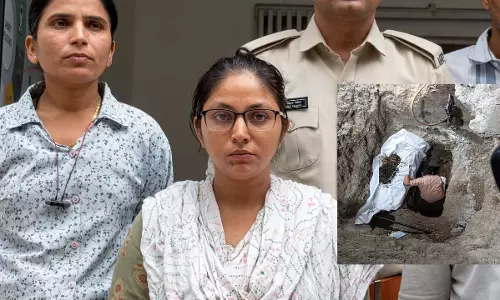 साइनाइड से पति की हत्या! दो साल तक छिपाती रही पति की मौत का राज, 15 फीट गहरे गड्ढे में दफनाया शव साइनाइड से पति की हत्या! दो साल तक छिपाती रही पति की मौत का राज, 15 फीट गहरे गड्ढे में दफनाया शव