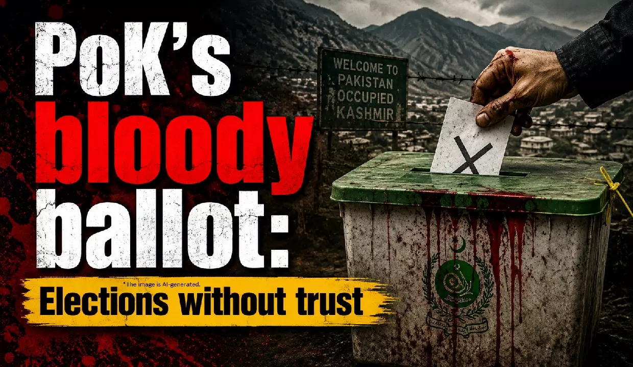 PoK में खून-खराबे वाला मतदान: भरोसे के बिना चुनाव PoK में खून-खराबे वाला मतदान: भरोसे के बिना चुनाव