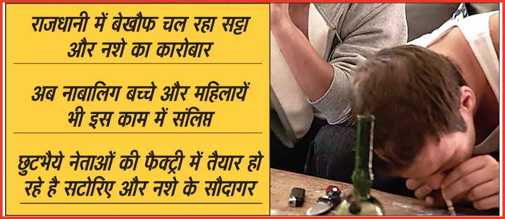 राजधानी बना नशे का गढ़ : जहां चलता है बार और होटल वालों का कानून राजधानी बना नशे का गढ़ : जहां चलता है बार और होटल वालों का कानून