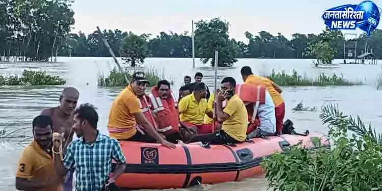उत्तरी Odisha में बाढ़, 1.25 लाख प्रभावित उत्तरी Odisha में बाढ़, 1.25 लाख प्रभावित