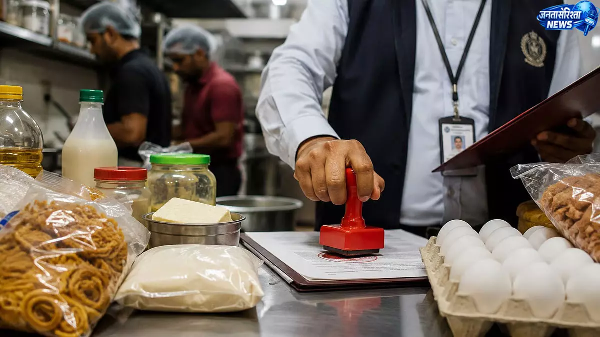 खाद्य सुरक्षा उल्लंघन पर FDA सख्त, लाइसेंस निलंबित खाद्य सुरक्षा उल्लंघन पर FDA सख्त, लाइसेंस निलंबित