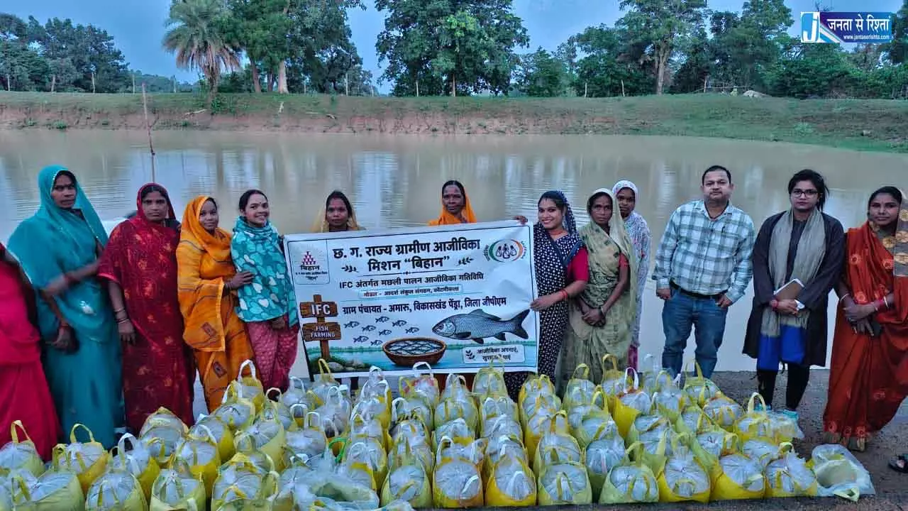 मत्स्य उत्पादन क्लस्टर के रुप में अमारु को किया जा रहा विकसित मत्स्य उत्पादन क्लस्टर के रुप में अमारु को किया जा रहा विकसित